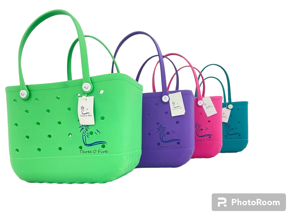 X-Large Beach Rubber Tote Bags