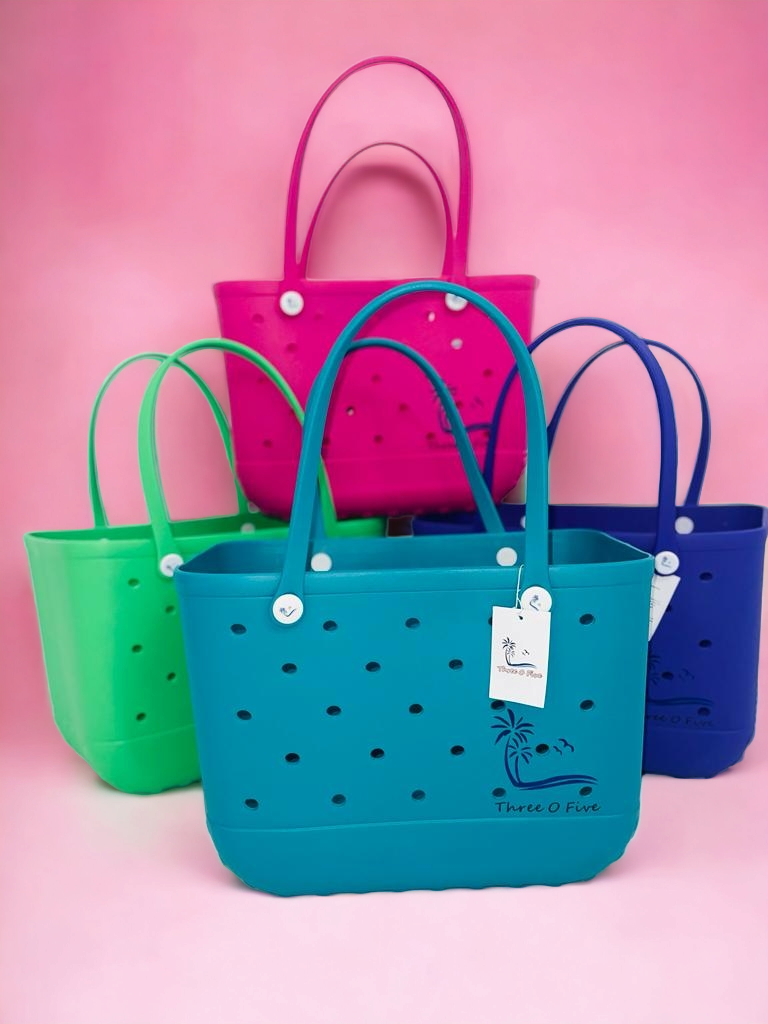 X-Large Beach Rubber Tote Bags